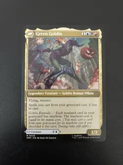 Norman Osborn - Green Goblin - MTG - Spider-Man Regular Mythic Rare 39 - Image 2