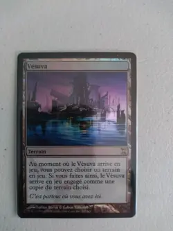 MTG Vesuva FRENCH FOIL TIME SPIRAL Vesuva - Image 1