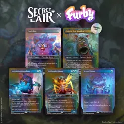 🔥 MTG Secret Lair PRESALE Confetti Foil Furby: The Oddbodies - Image 1