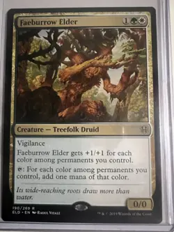 Faeburrow Elder x1 Throne of Eldraine Magic the Gathering MTG LP/NM - Image 1