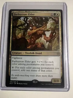 Faeburrow Elder x1 Throne of Eldraine Magic the Gathering MTG LP/NM - Image 2