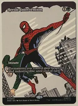 Heroic Intervention (Borderless) Marvel Universe Eternal-Legal Regular - Image 1