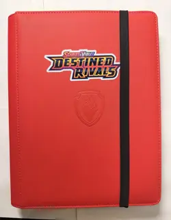 Pokemon Destined Rivals 90% Complete Set w/ Color Matched Binder!!! - Image 1