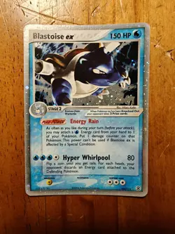 Blastoise ex 104/112 Firered & Leafgreen Holo Rare Pokemon TCG Nintendo MP - Image 1