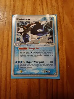 Blastoise ex 104/112 Firered & Leafgreen Holo Rare Pokemon TCG Nintendo MP - Image 2