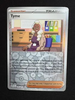 Tyme 190/191 Reverse Holo Uncommon LP-NM - Pokemon S&V Surging Sparks SSP - Image 1