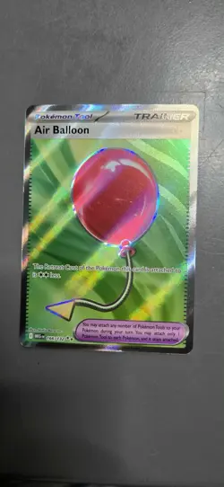 Air Balloon 166/132 Ultra Rare - Full Art Trainer - Pokemon Mega Evolution NM - Image 1