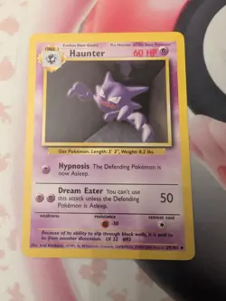 Pokemon TCG Haunter Base Set 29/102 Regular (4th Print) 1999-2000 LP - Image 1