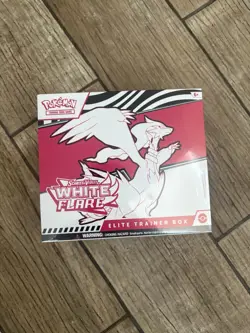 Pokemon White Flare ETB Regular Elite Trainer Box TCG Sealed - Image 1