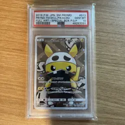 Pokemon Pretend Team Skull Grunt Pikachu Japanese Full Art Promo 013/SM-P PSA 10 - Image 1
