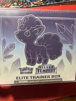 Pokemon TCG Silver Tempest Elite Trainer Box Factory Sealed W/Protector Case - Image 1