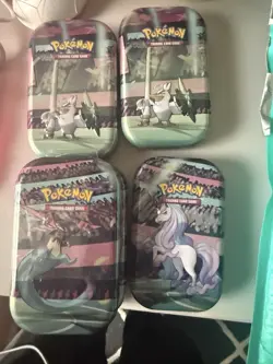 Pokemon TCG Galar Power Mini Tin (C23) Factory - 2 Booster Pack 820650807404 - Image 1