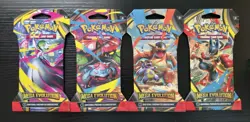 Pokemon Mega Evolution Sleeved Booster Packs Sealed - Full Art Set 1 of Each - Image 1