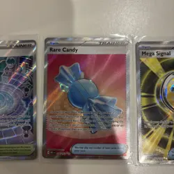 Pokemon TCG Rare Candy 175/132 Mega Evolution Ultra Rare NM/M and MG and MS 3x - Image 3