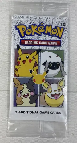 Pokemon 25th Anniversary General Mills Cereal Promo pack - Factory Sealed Mint - Image 1