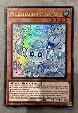 Mulcharmy Fuwalos RA04-EN050 Ultra Rare 1st Edition Yu-Gi-Oh! - Image 1