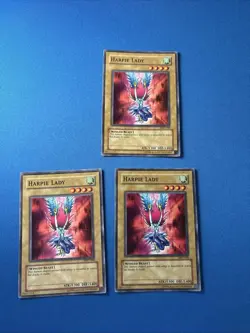 3x LP Harpie Lady - MRD-008 - Original Artwork Common - Unlimited Edition YuGi - Image 1
