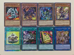Yugioh Toon Deck Black Luster Soldier Magician Red Blue Eyes Kingdom - Free Pack - Image 1