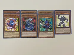 Yugioh Toon Deck Black Luster Soldier Magician Red Blue Eyes Kingdom - Free Pack - Image 3