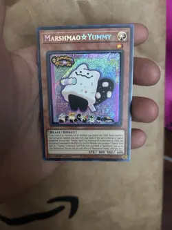 YU-GI-OH Marshmao Yummy DOOD-EN024 1st Edition Secret Rare NM - Image 1