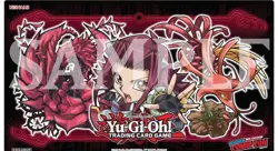 Yu-Gi-Oh! 5DS Akiza Blackrose Dragon Playmat NYCC 2025 Exclusive PRESALE - Image 1