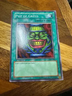 Pot of Greed SYE-040 1st Edition Common PL + BONUS - Image 1
