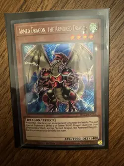 Armed Dragon, the Armored Dragon Yugioh HAC1-EN173 Secret Rare Limited Edition - Image 1