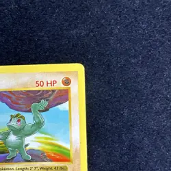 Machop 1st Edition Shadowless 1999 Pokemon Card Base Set 52/102 NM! - Image 4