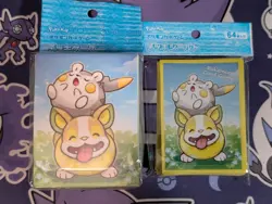 Pokemon Card Game Official Togedemaru & Yamper 64 Sleeves Abd Deck - Image 1