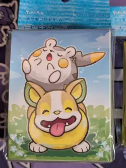 Pokemon Card Game Official Togedemaru & Yamper 64 Sleeves Abd Deck - Image 2