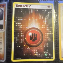 Fighting Energy - Holo - 106/106 - EX Emerald - Pokemon Card LP/NM - Image 1