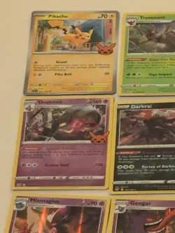 Pokemon Trick Or Trade Halloween Pokemon Card Lot 18 Holo 43 Commons NICE - Image 2