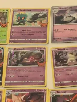 Pokemon Trick Or Trade Halloween Pokemon Card Lot 18 Holo 43 Commons NICE - Image 4