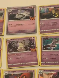 Pokemon Trick Or Trade Halloween Pokemon Card Lot 18 Holo 43 Commons NICE - Image 5