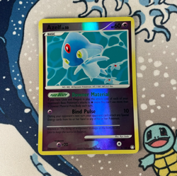 Azelf 4/123 Reverse Holo Rare Diamond & Pearl Mysterious Treasures Card NM - Image 1