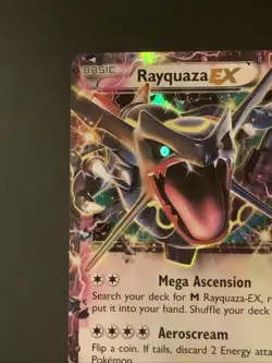 Pokemon TCG Rayquaza EX Deoxys Holo Rare Card #XY69 Promo - Image 2