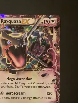 Pokemon TCG Rayquaza EX Deoxys Holo Rare Card #XY69 Promo - Image 3