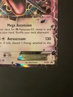 Pokemon TCG Rayquaza EX Deoxys Holo Rare Card #XY69 Promo - Image 4