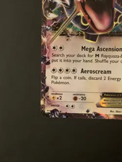 Pokemon TCG Rayquaza EX Deoxys Holo Rare Card #XY69 Promo - Image 5
