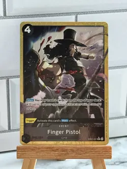 Finger Pistol EB01-051 R PRB-02 Alternate Art ONE PIECE Card Game English - Image 1