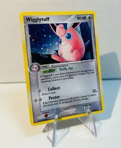 Wigglytuff 13/100 Holo Rare 2006 EX CRYSTAL GUARDIANS Pokemon Card NM - Image 2