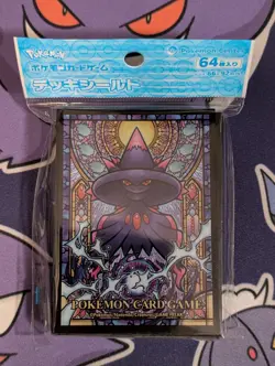 Pokemon Center Card Game Official Deck Shield Mismagius 64 Sleeves Japan New - Image 1