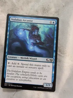 2020 MTG Vodalian Arcanist #083 E Core Set 2021 Common Magic Card - Image 1