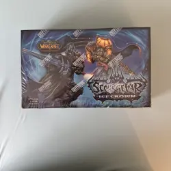 Wow Trading Card Game Scourgewar Icecrown Booster Box New Sealed English - Image 1