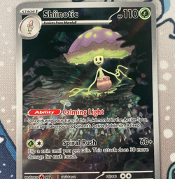 Shiinotic 194/191 Illustration Rare Full Art Holo Surging Sparks Card 2024 NM - Image 2
