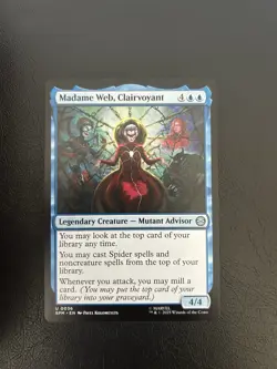 Madame Web Clairvoyant - MTG: Marvel's Spider-Man Regular Uncommon 36 - Image 1