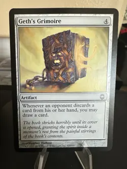 MTG Geth's Grimoire Darksteel 123/165 Regular Uncommon LP / NM - Image 1