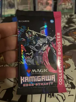 Magic: The Gathering Collector Booster Pack MTG Kamigawa Neon Dynasty Sealed 195166163048 - Image 1