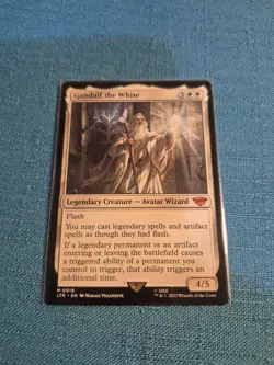 MTG LOTR Gandalf the White #019 Lord of the Rings Magic the Gathering - Image 1