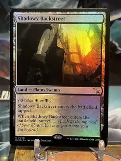MTG | Shadowy Backstreet [MKM] ✨FOIL✨ - Image 1